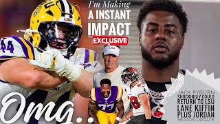 Jack Pyburn SHOCKINGLY May RETURN To LSU Lane Kiffin Plus Jordan Seaton HERES THE UPDATE 🤯