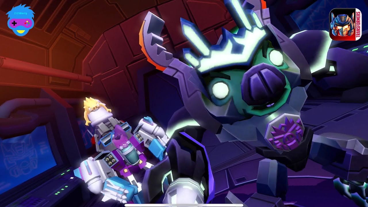 Angry Birds Transformers SLIPSTREAM teams up with NEW MEGATRON YouTube