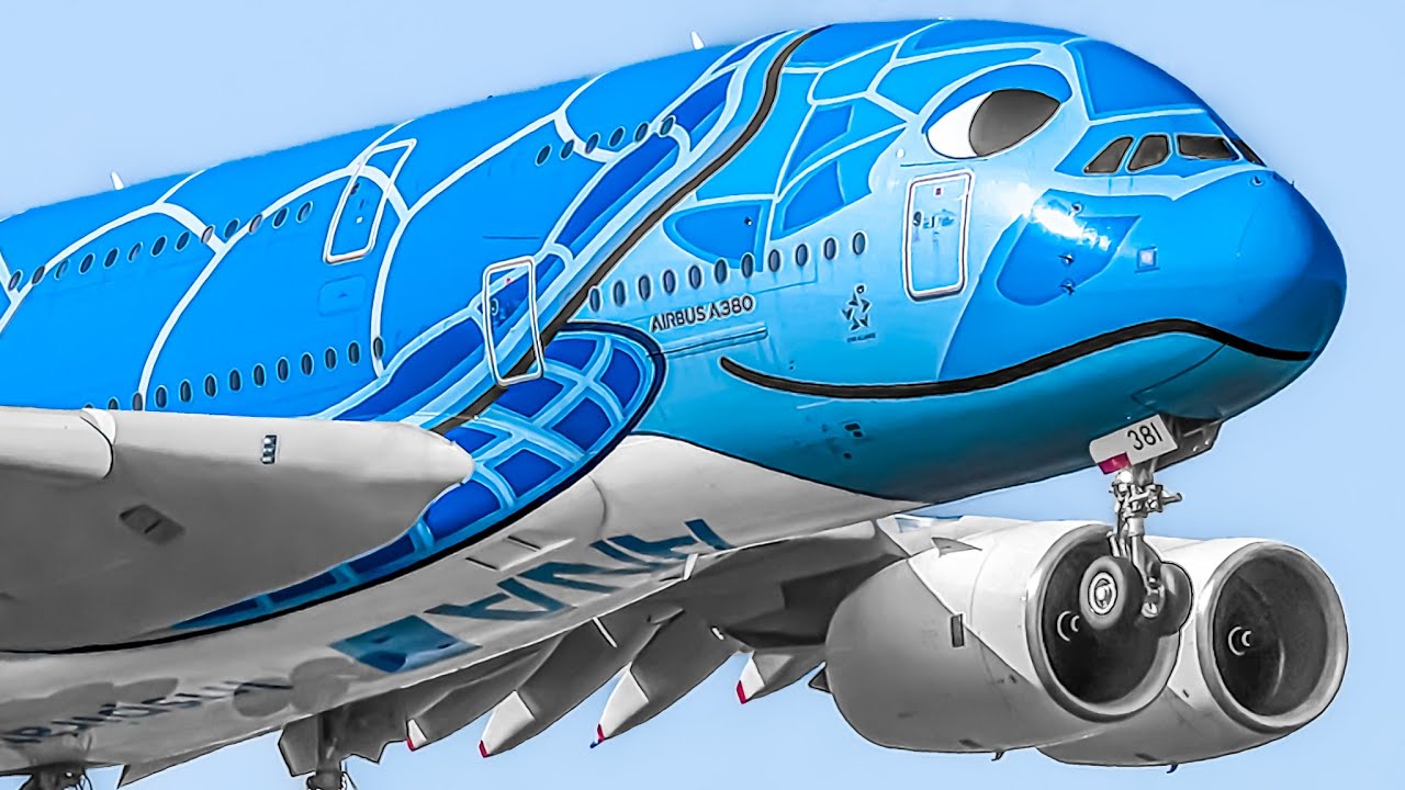 ✈️ 90 AIRPLANE TAKEOFFS & LANDINGS in 60 MINS 🇯🇵 Tokyo NARITA Airport Plane Spotting [NRT/RJAA]