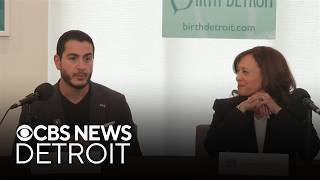 Kamala Harris campaigns for Abdul El-Sayed in Detroit