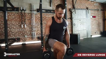 Dumbbell Reverse Lunge Tutorial
