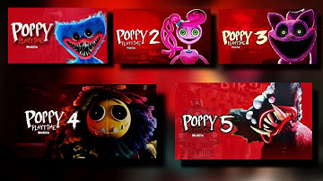 Poppy Playtime: Chapter 1 2 3 4 5 Mobile Full Gameplay Walkthrough & All Endings (No Commentary)