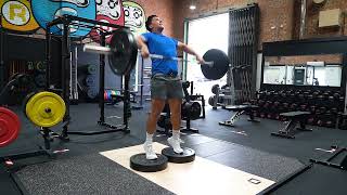Deficit Snatch Pull | Olympic Lifting | Strength and Conditioning Exercises