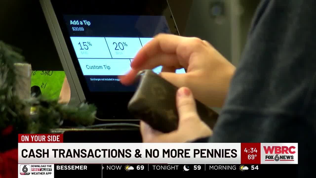 Cash transactions and no more pennies
