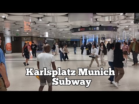 Karlsplatz Subway Munich Germany 