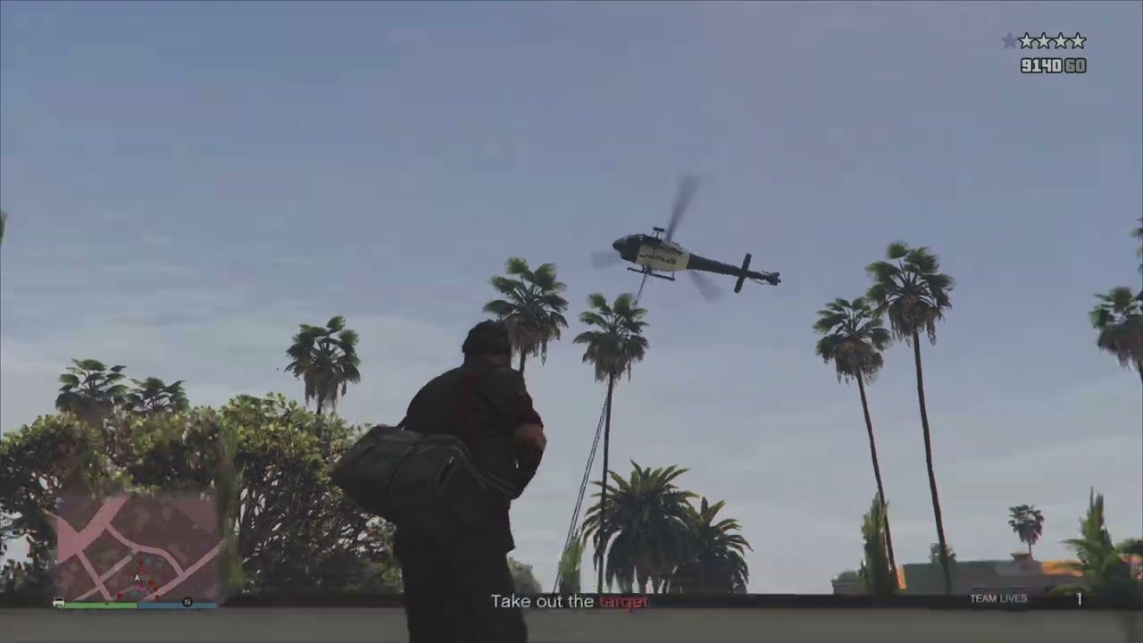 GTA 5 Online - Death From Above (Martin)