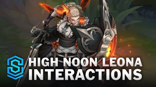 High Noon Leona Special Interactions