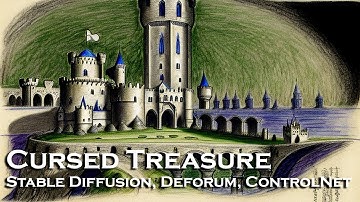 Cursed Treasure 🏰 Stable Diffusion, Deforum, ControlNet