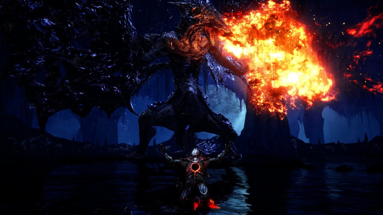 Dark souls 3 - Darkeater Midir solo no damage ( No Hud ) - YouTube