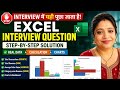 Interview Question Revenue Analysis Dashboard #sunainalakshyaedu #excel