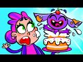 WE MAKE A CAKE AT GRANDPARENTS' HOUSE | Kids Cartoon