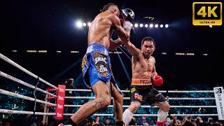Mario Barrios (USA) vs. Manny Pacquiao (PHILIPPINES) | 4K - FULL HIGHLIGHTS       #boxing #sports