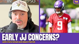 Is JJ McCarthy struggling or is the Vikings defense just REALLY good