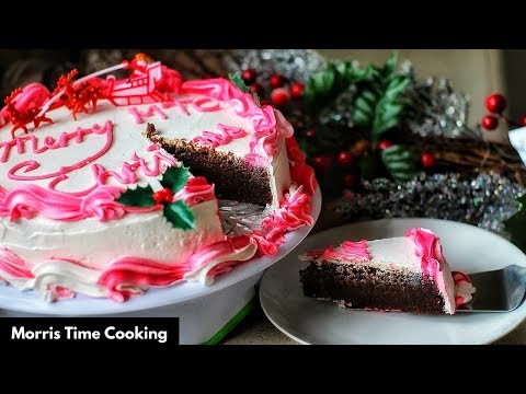 how-to-decorate-your-black-christmas-rum-fruit-wedding-cake-|-lesson-#81-|-morris-time-cooking