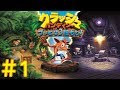 #1【PS4】クラッシュ・バンディクー【ブッとび３段もり！】実況プレイ