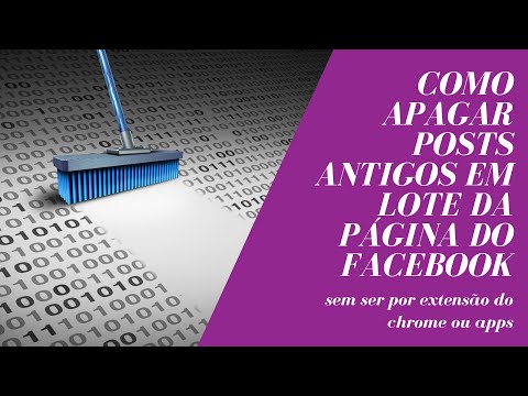 Vídeo: Como Deletar Suas Páginas Antigas