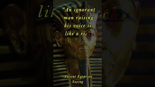 Value of Wisdom || Ancient Egyptian Saying Value of Wisdom || Ancient Egyptian Saying
