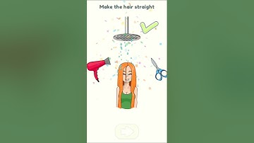 Dop 2 (Delete one part) Level-954 Make the hair straight #viralvideo #shortfeeds #shorts #puzzlegame