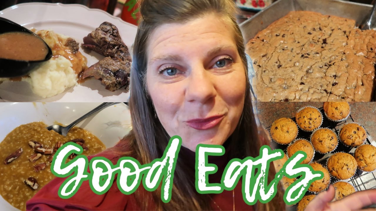 Meals of the Week Pizza Burgers Steel Cut Oats Venison Roast