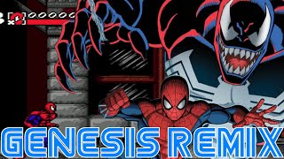Spider-Man And Venom Maximum Carnage Snes - Streets Of New York Sega Genesis Remix