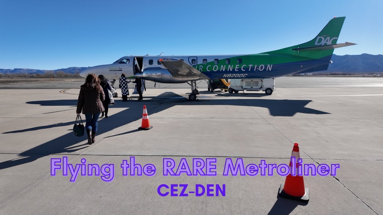 Flying one of America's RAREST Commercial Airplanes CEZ-DEN