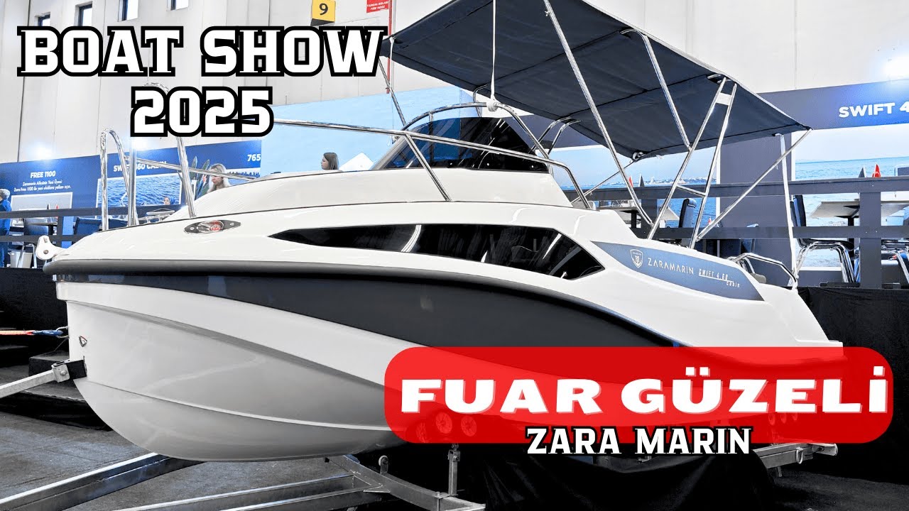 FUARIN EN ETKİLEYİCİ TASARIMINA SAHİP TEKNE BU MU? ZARA MARIN