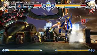 How many hands can Bullet snap in a row (BBCF2)