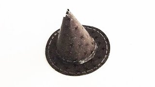 Make a Cute Little Witchs Hat with Rinea Foiled Paper