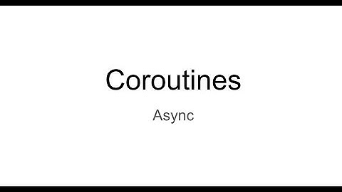 Async en android kotlin: Cómo ejecutar tareas en paralelo (Corrutinas - Coroutines)