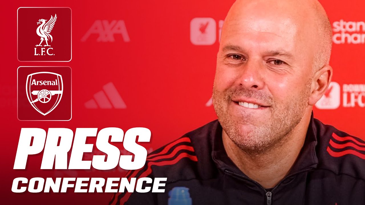 Arne Slot Pre-Match Press Conference | Liverpool v Arsenal - YouTube
