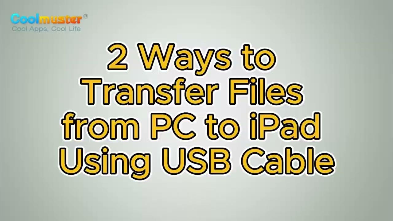 how-to-transfer-files-from-pc-to-ipad-using-usb-cable-in-2-effective