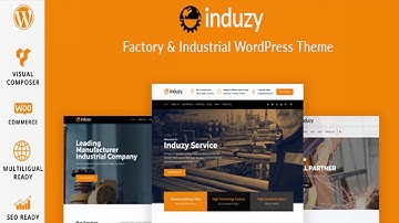 Induzy - Factory & Industrial WordPress Theme | Themeforest Website Templates and Themes