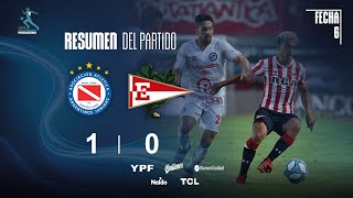 Copa Diego Maradona Fecha 6 resumen de Argentinos Estudiantes
