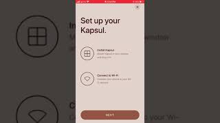 Kapsul: App Setup