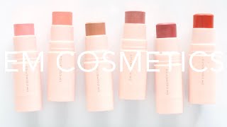 EM Cosmetics So Soft | Cream Blush Stick and Multi Faceplay Review and Swatches screenshot 4