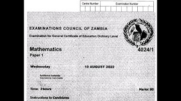 2022 GCE Mathematics Paper 1 Q11-23 Part B Explained