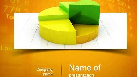Colorful 3D Pie Chart PowerPoint Template