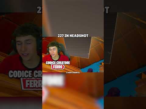 227 in headshot e non è morto... Fortnite ITA #shorts