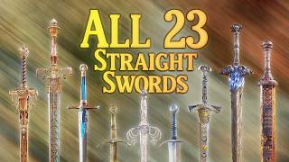 Y'all Mind If I Rank The Elden Ring Straight Swords