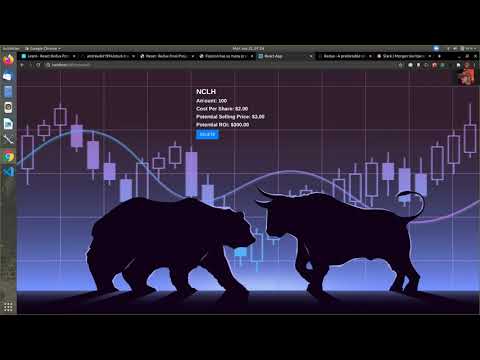 React Redux stock tracker