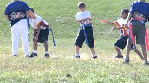 Michelle Britt  9 years old Playing football REDSK...