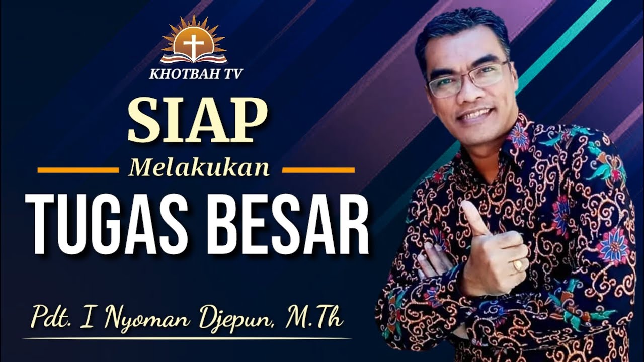 Pdt. I Nyoman Djepun, M.Th: Jangan Salah Fokus | Kisah Para Rasul 23:11