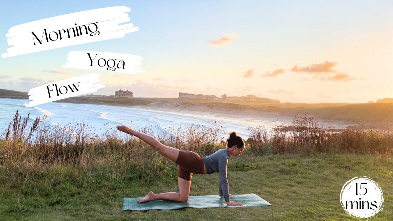 Morning Yoga Flow| 15 Min Flow to Feel Refreshed & Energised - YouTube