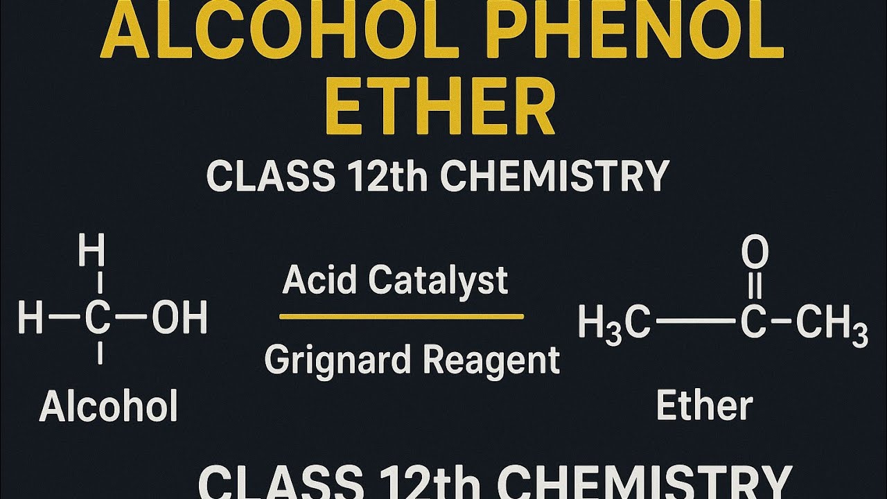 Alcohol Phenol Ether # structure 
