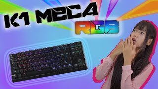 KEYBOARD MECHANICAL RGB DIBAWAH 550 RIBU! | Review K1 Meca RGB TKL