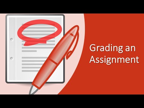 Grading an Assignment (w/ Bb Annotate)