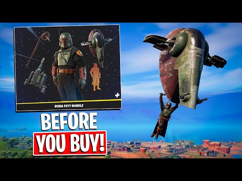 *NEW* BOBA FETT BUNDLE! Reactive Test | Before You Buy (Fortnite Battle Royale)