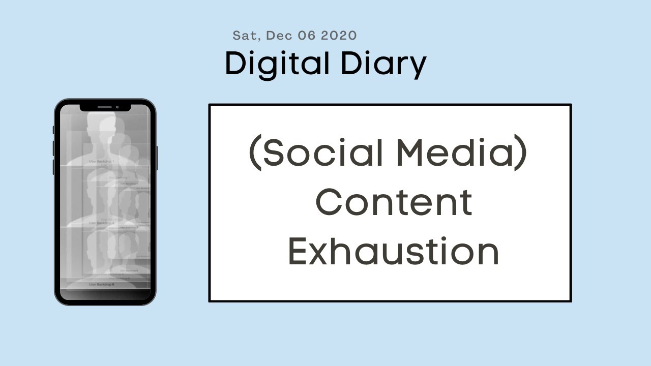 (Social Media) Content Exhaustion