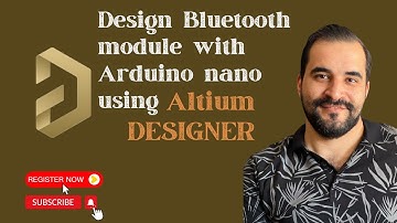 Design Bluetooth module with Arduino nano using Altium designer