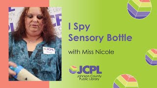 Full I Spy Sensory Bottles with Nicole News